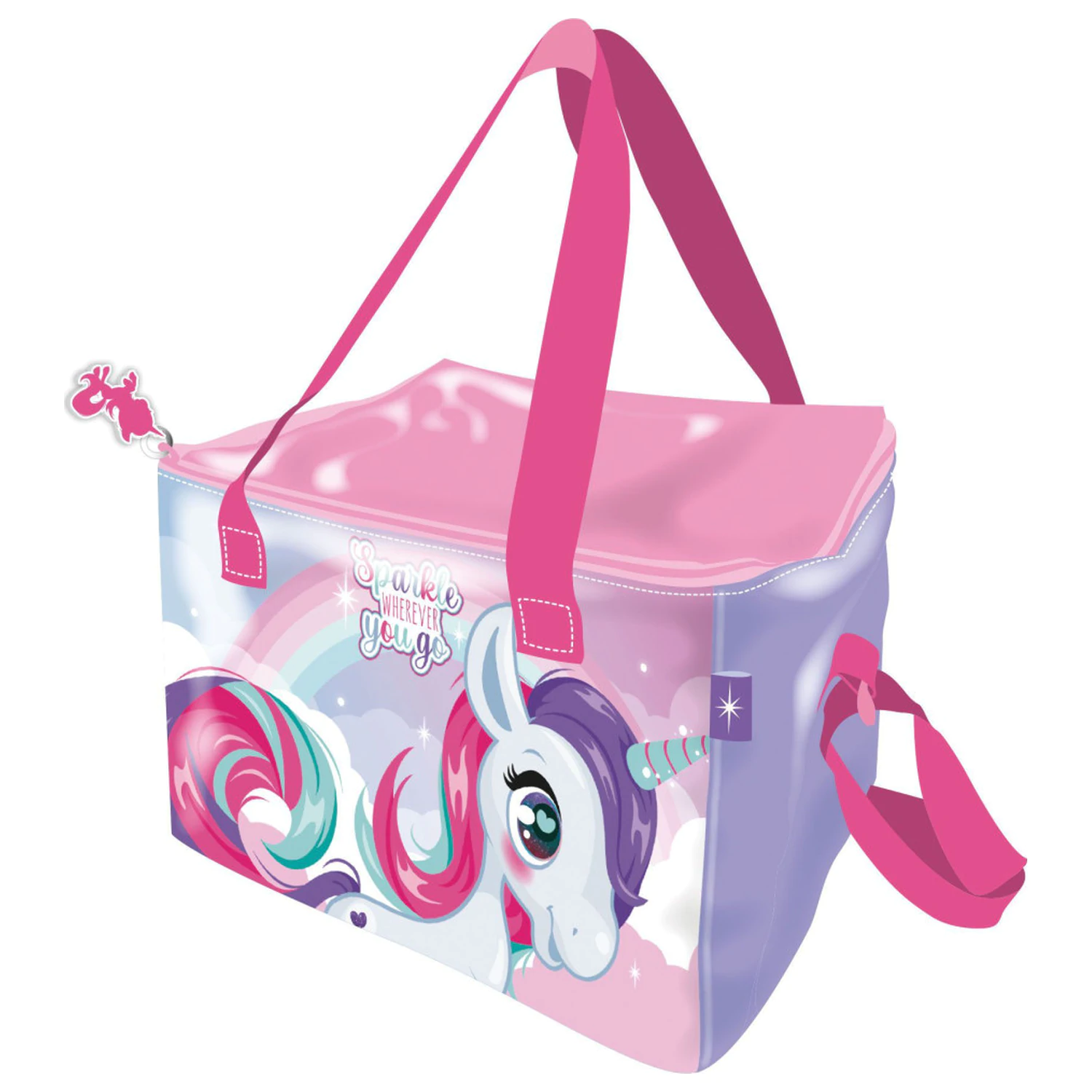 Unicorn Sparkle termo torba za malico, hladilna torba 22.5 cm fotografija izdelka