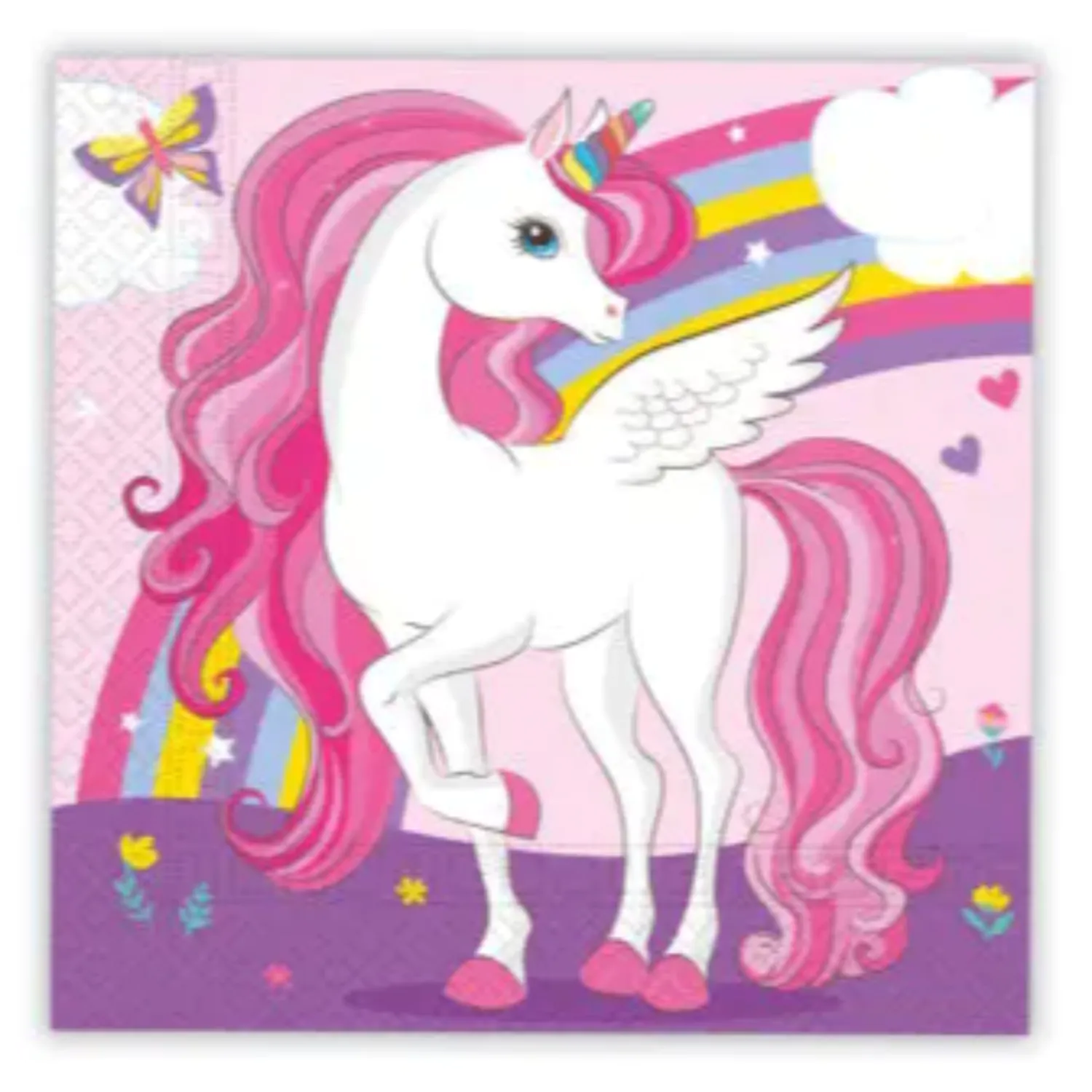 Unicorn Serviete, 20-paket, 33x33 cm, FSC fotografija izdelka