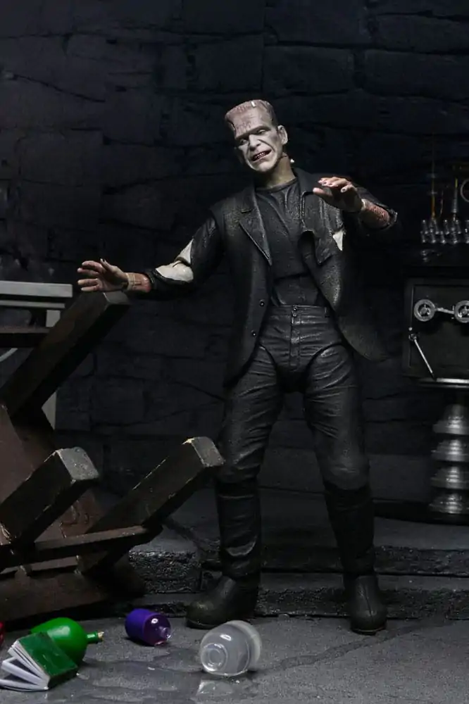 Universal Monsters Action Figures 2-pak Bride of Frankenstein 90th Anniversary The Monster & His Mate 18 centimetrov fotografija izdelka