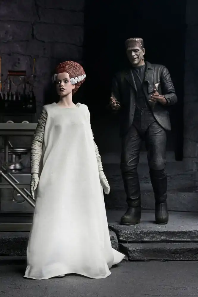 Universal Monsters Action Figures 2-pak Bride of Frankenstein 90th Anniversary The Monster & His Mate 18 centimetrov fotografija izdelka