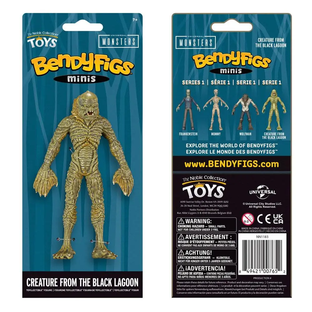 Universal Monsters Bendyfigs upogljiva figura Creature from the Black Lagoon 14 cm fotografija izdelka
