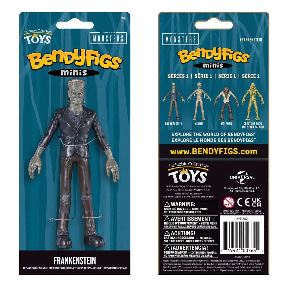 Universal Monsters Bendyfigs upogljiva figura Frankenstein 14 cm fotografija izdelka