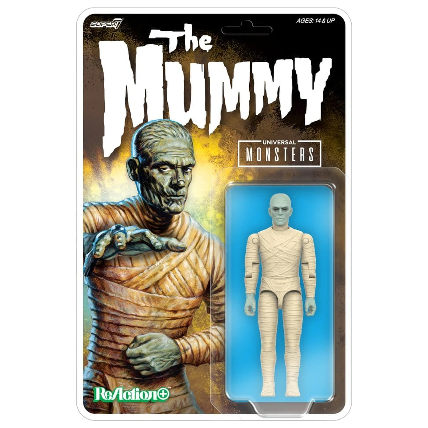 Universal Monsters ReAction+ Akcijska figura Val 02 The Mummy fotografija izdelka