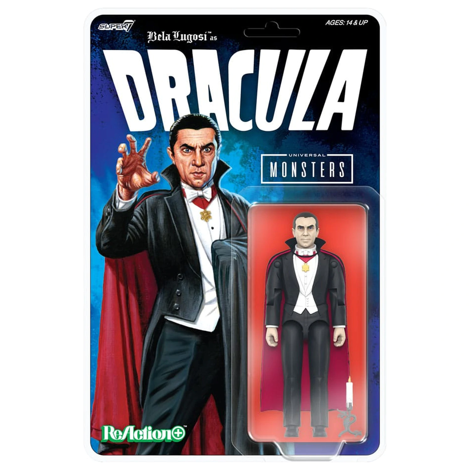 Universal Monsters ReAction+ Akcijska figura Val 1 Dracula 10 cm fotografija izdelka
