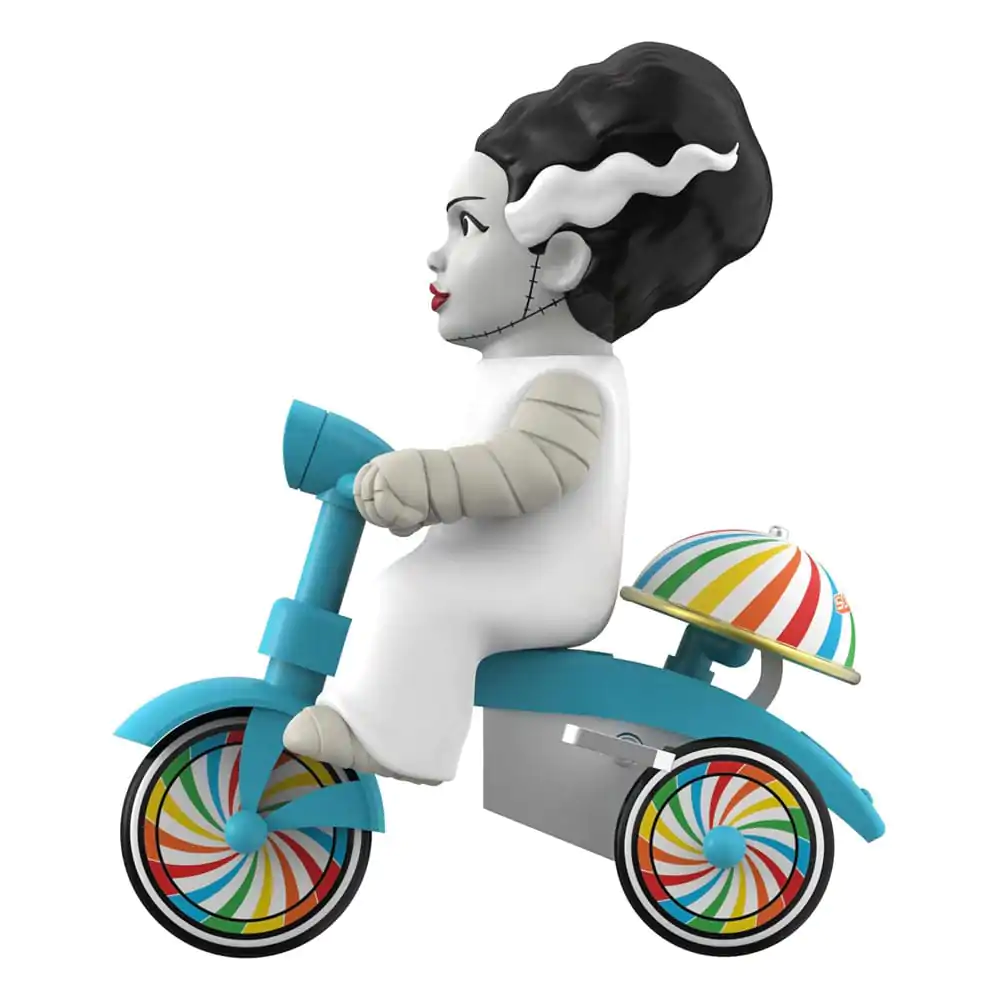 Universal Monsters Super Cycles Akcijska figura Nevesta Frankensteina (bela z modro trikolesnikom) 13 cm fotografija izdelka
