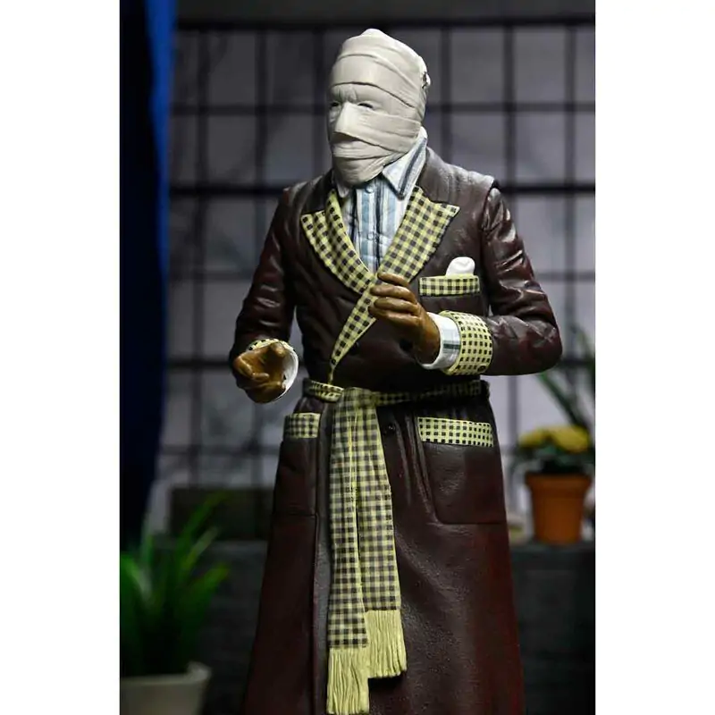 Universal Monsters The Invisible Man Ultimate Invisible Man Kemp House Color Version figura 18 cm fotografija izdelka