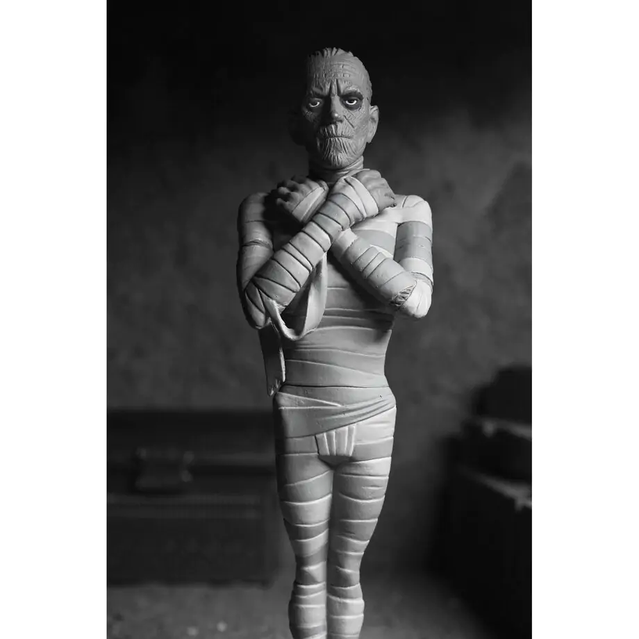 Universal Monsters The Mummy Črno-bela The Mummy Toony Terrors figura 15 cm fotografija izdelka