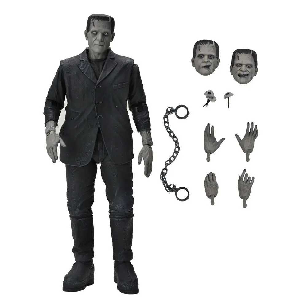 Universal Monsters Akcijska Figura Ultimate Frankenstein's Monster (Black & White) 18 cm fotografija izdelka