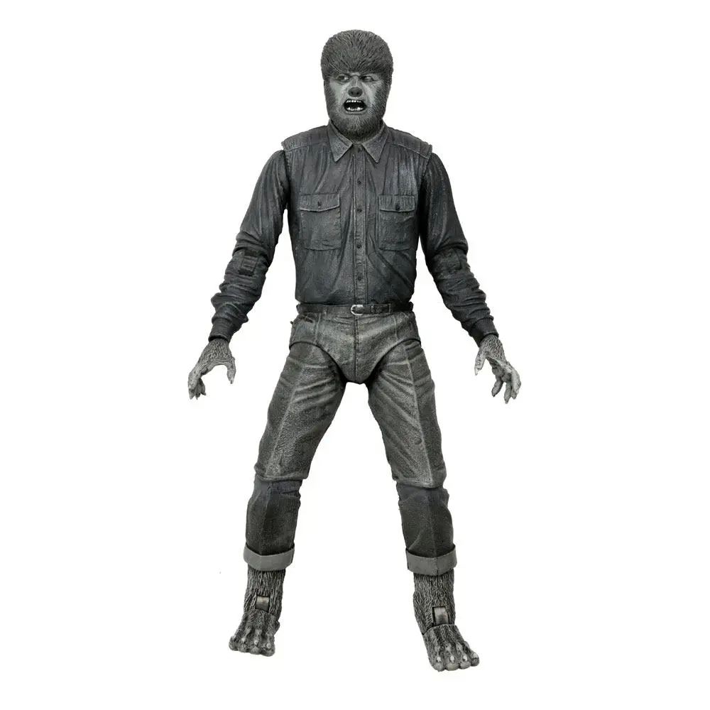 Universal Monsters Akcijska figura Ultimate The Wolf Man (Black & White) 18 cm fotografija izdelka