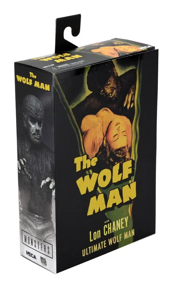 Universal Monsters Akcijska figura Ultimate The Wolf Man (Black & White) 18 cm fotografija izdelka