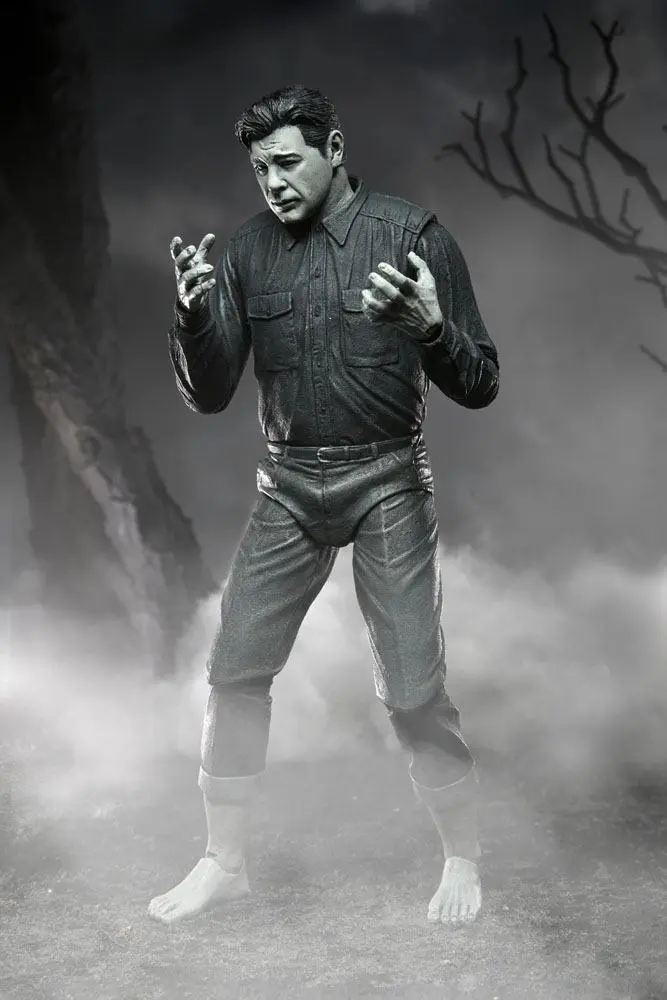 Universal Monsters Akcijska figura Ultimate The Wolf Man (Black & White) 18 cm fotografija izdelka