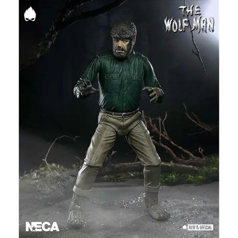 Universal Monsters Akcijska Figura Ultimate The Wolf Man 18 cm fotografija izdelka