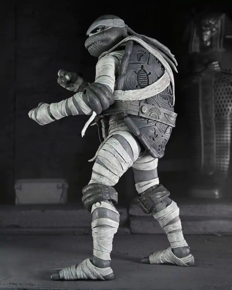 Universal Monsters x Teenage Mutant Ninja Turtles akcijske figure, set 4 figur Turtles Black & White 18 cm fotografija izdelka