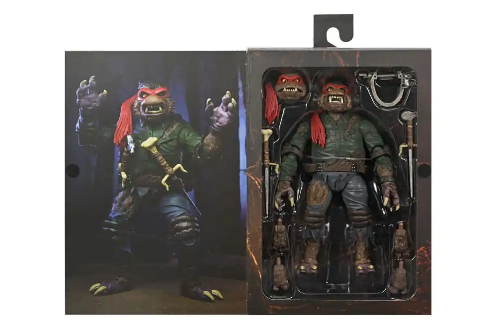 Universal Monsters x Teenage Mutant Ninja Turtles Akcijska Figura Ultimate Raphael as The Wolfman 18 cm fotografija izdelka