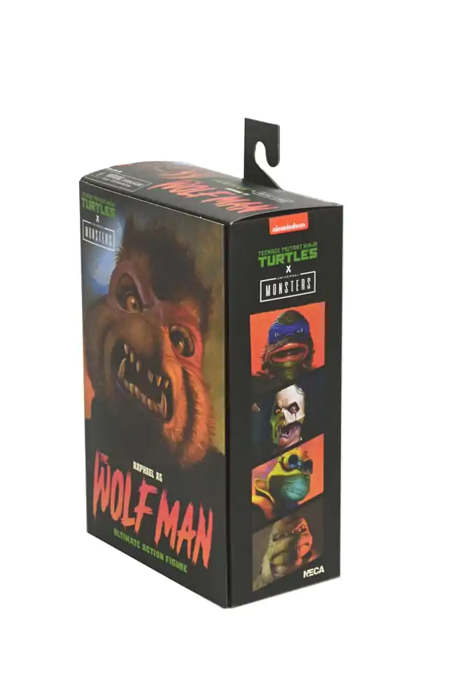 Universal Monsters x Teenage Mutant Ninja Turtles Akcijska Figura Ultimate Raphael as The Wolfman 18 cm fotografija izdelka