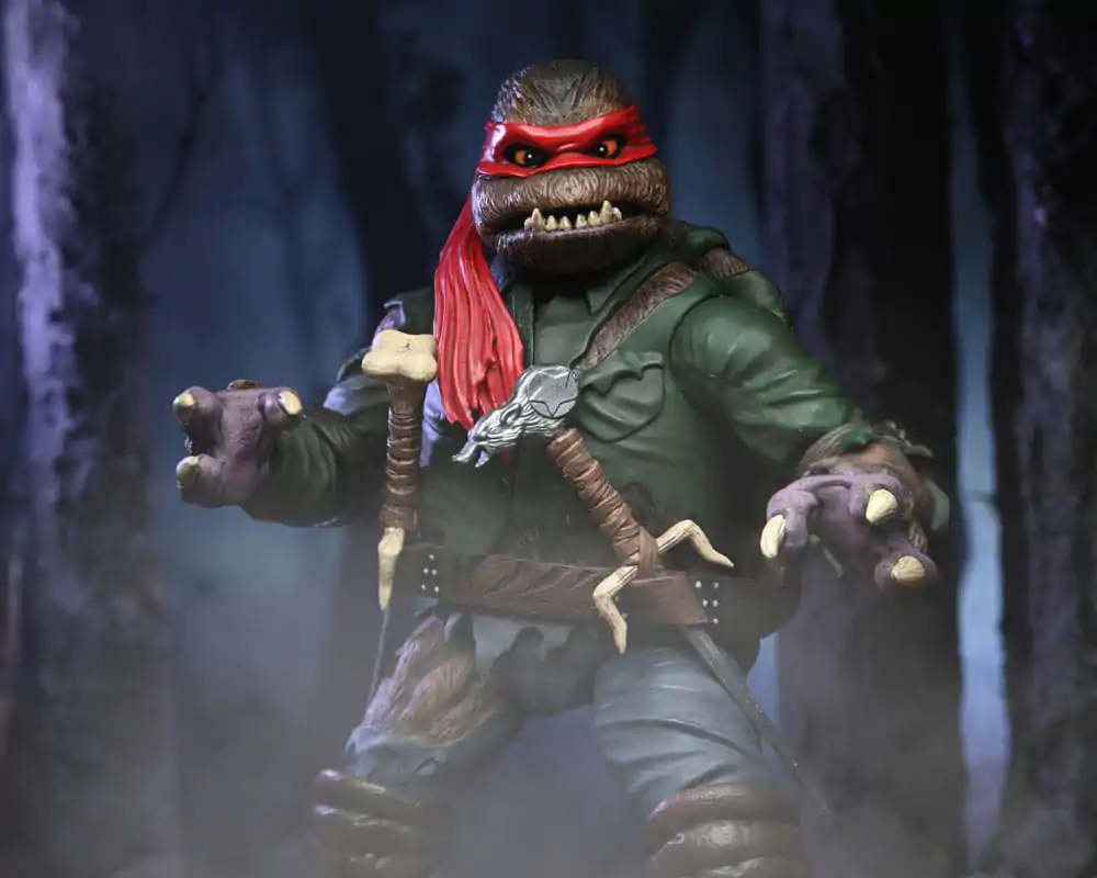 Universal Monsters x Teenage Mutant Ninja Turtles Akcijska Figura Ultimate Raphael as The Wolfman 18 cm fotografija izdelka