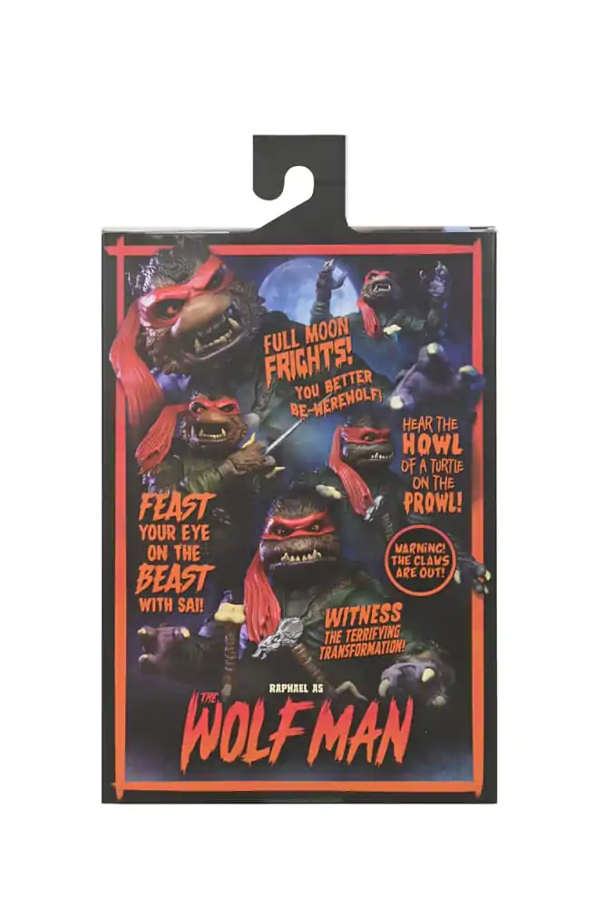 Universal Monsters x Teenage Mutant Ninja Turtles Akcijska Figura Ultimate Raphael as The Wolfman 18 cm fotografija izdelka