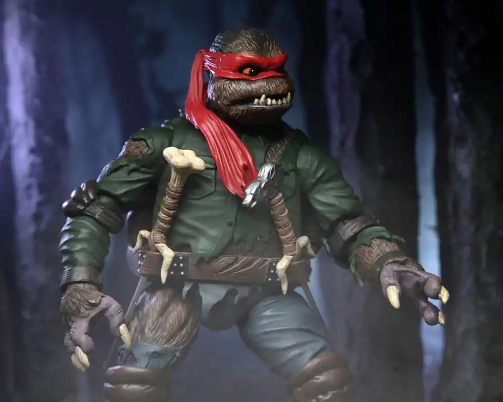 Universal Monsters x Teenage Mutant Ninja Turtles Akcijska Figura Ultimate Raphael as The Wolfman 18 cm fotografija izdelka