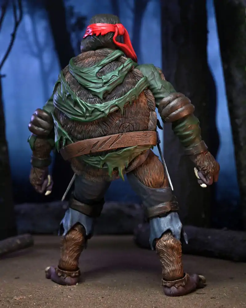 Universal Monsters x Teenage Mutant Ninja Turtles Akcijska Figura Ultimate Raphael as The Wolfman 18 cm fotografija izdelka