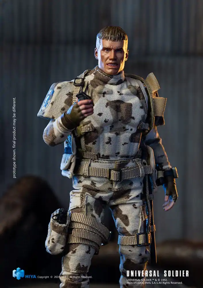 Universal Soldier Exquisite Super Series Akcijska figura 1/12 Andrew Scott 16 cm fotografija izdelka