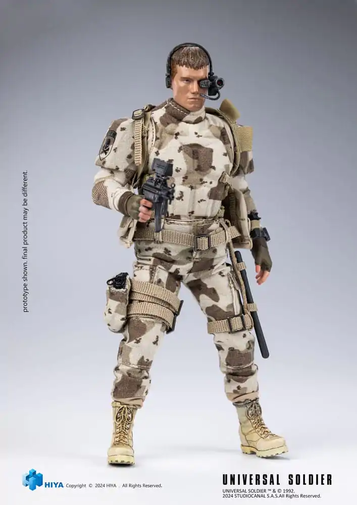 Universal Soldier Exquisite Super Series Akcijska figura 1/12 Andrew Scott 16 cm fotografija izdelka