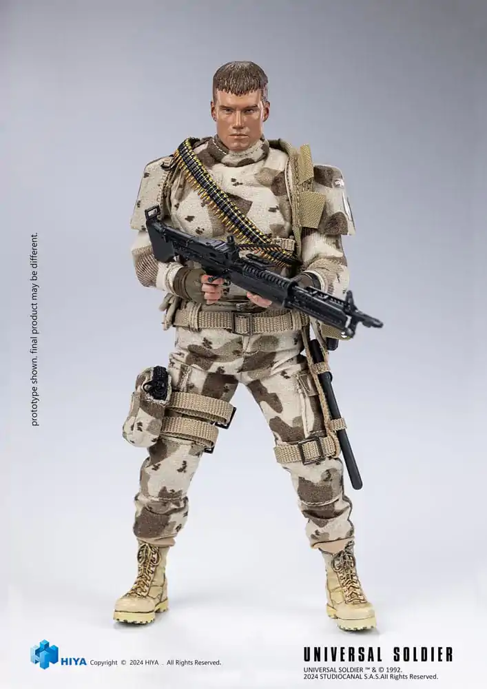 Universal Soldier Exquisite Super Series Akcijska figura 1/12 Andrew Scott 16 cm fotografija izdelka