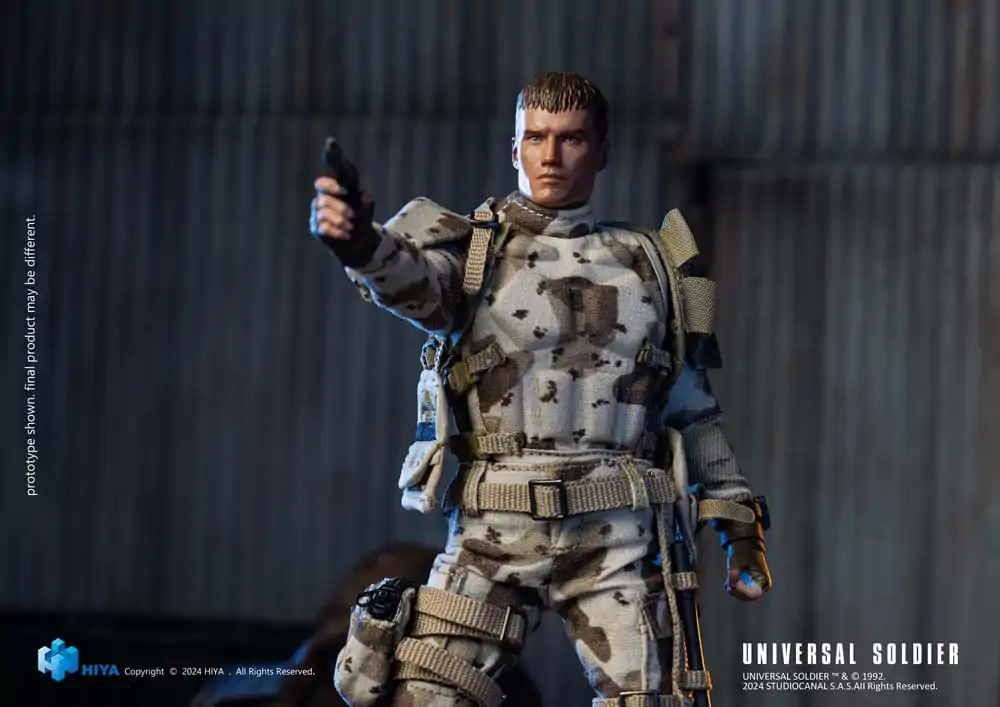 Universal Soldier Exquisite Super Series Akcijska figura 1/12 Andrew Scott 16 cm fotografija izdelka