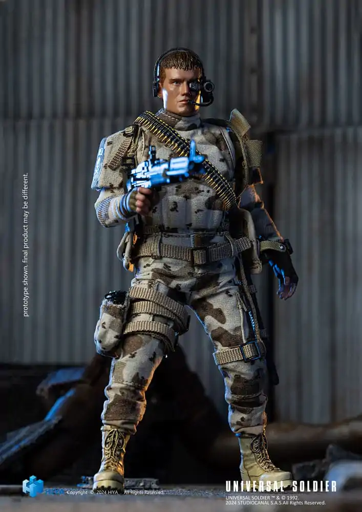 Universal Soldier Exquisite Super Series Akcijska figura 1/12 Andrew Scott 16 cm fotografija izdelka