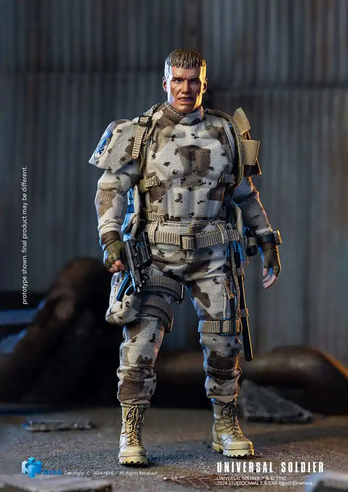 Universal Soldier Exquisite Super Series Akcijska figura 1/12 Andrew Scott 16 cm fotografija izdelka