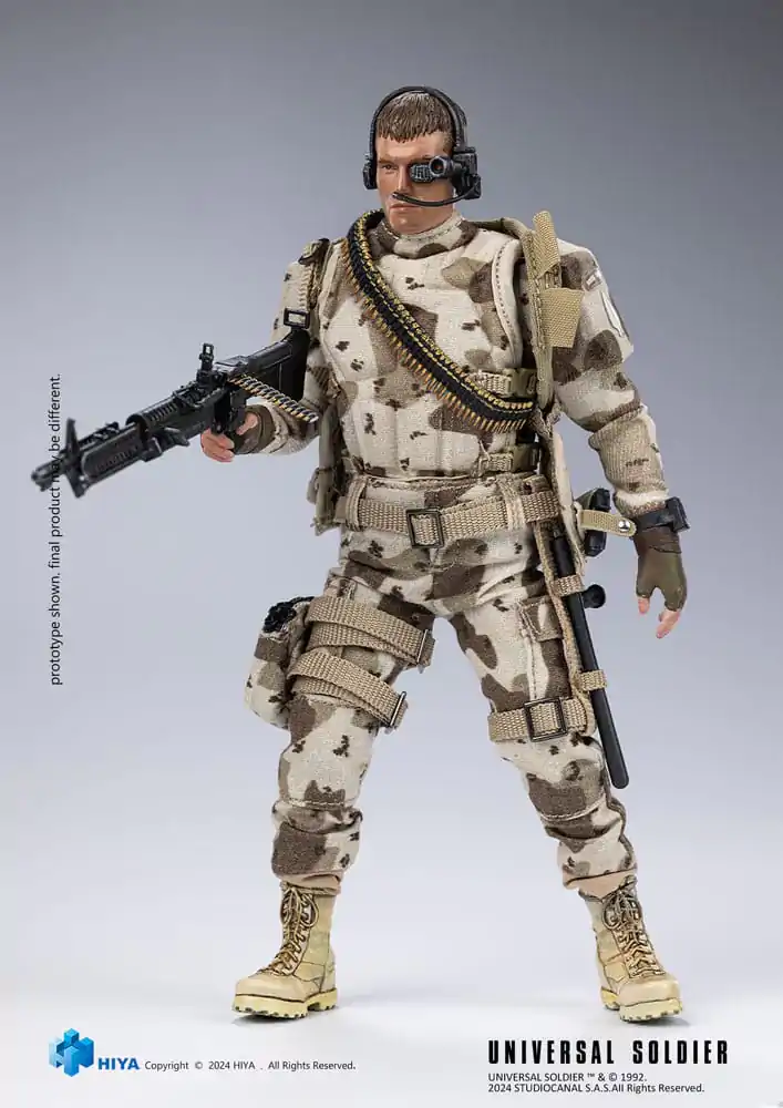 Universal Soldier Exquisite Super Series Akcijska figura 1/12 Andrew Scott 16 cm fotografija izdelka