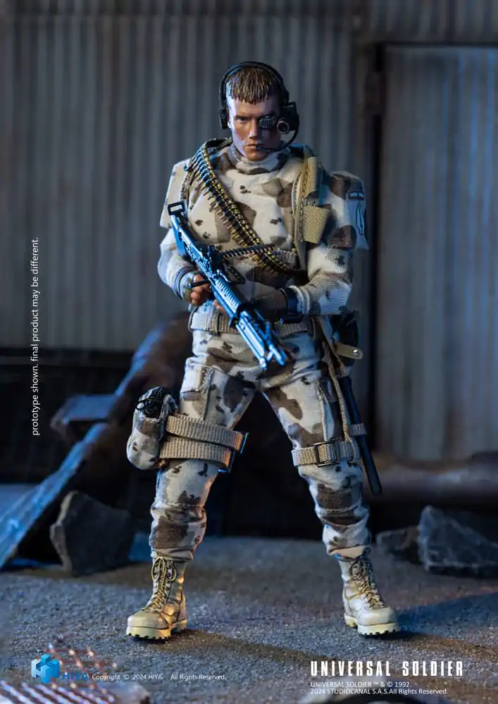 Universal Soldier Exquisite Super Series Akcijska figura 1/12 Andrew Scott 16 cm fotografija izdelka