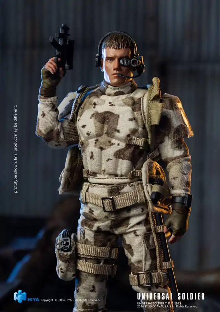 Universal Soldier Exquisite Super Series Akcijska figura 1/12 Andrew Scott 16 cm fotografija izdelka