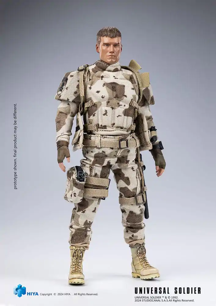 Universal Soldier Exquisite Super Series Akcijska figura 1/12 Andrew Scott 16 cm fotografija izdelka