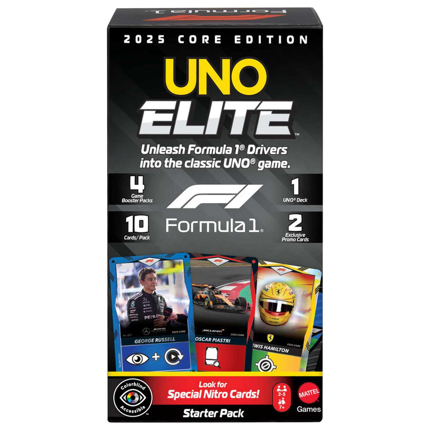 UNO Elite F1 Starter Pack igra s kartami fotografija izdelka