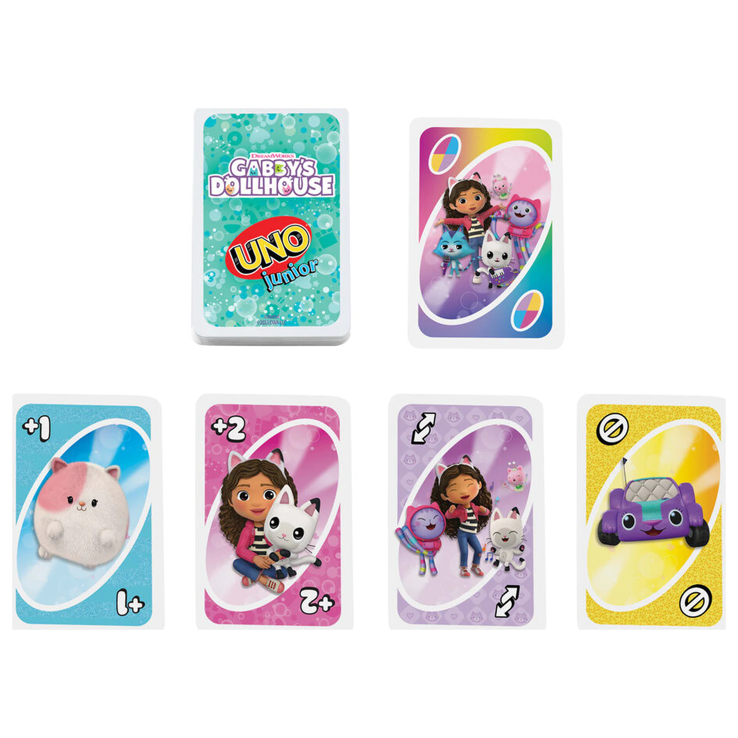 UNO Gabbys Dollhouse igra s kartami fotografija izdelka