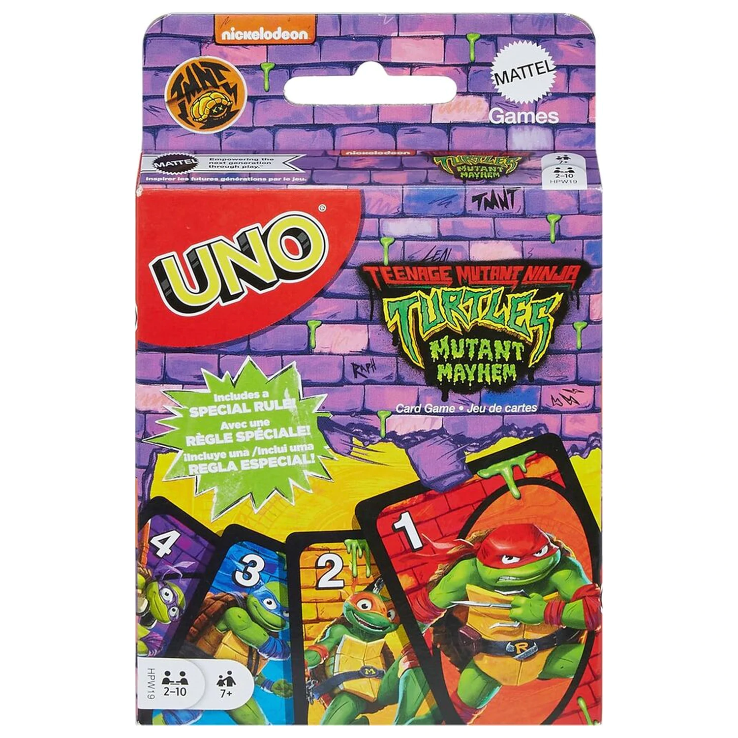 UNO Teenage Mutant Ninja Turtles igra s kartami fotografija izdelka