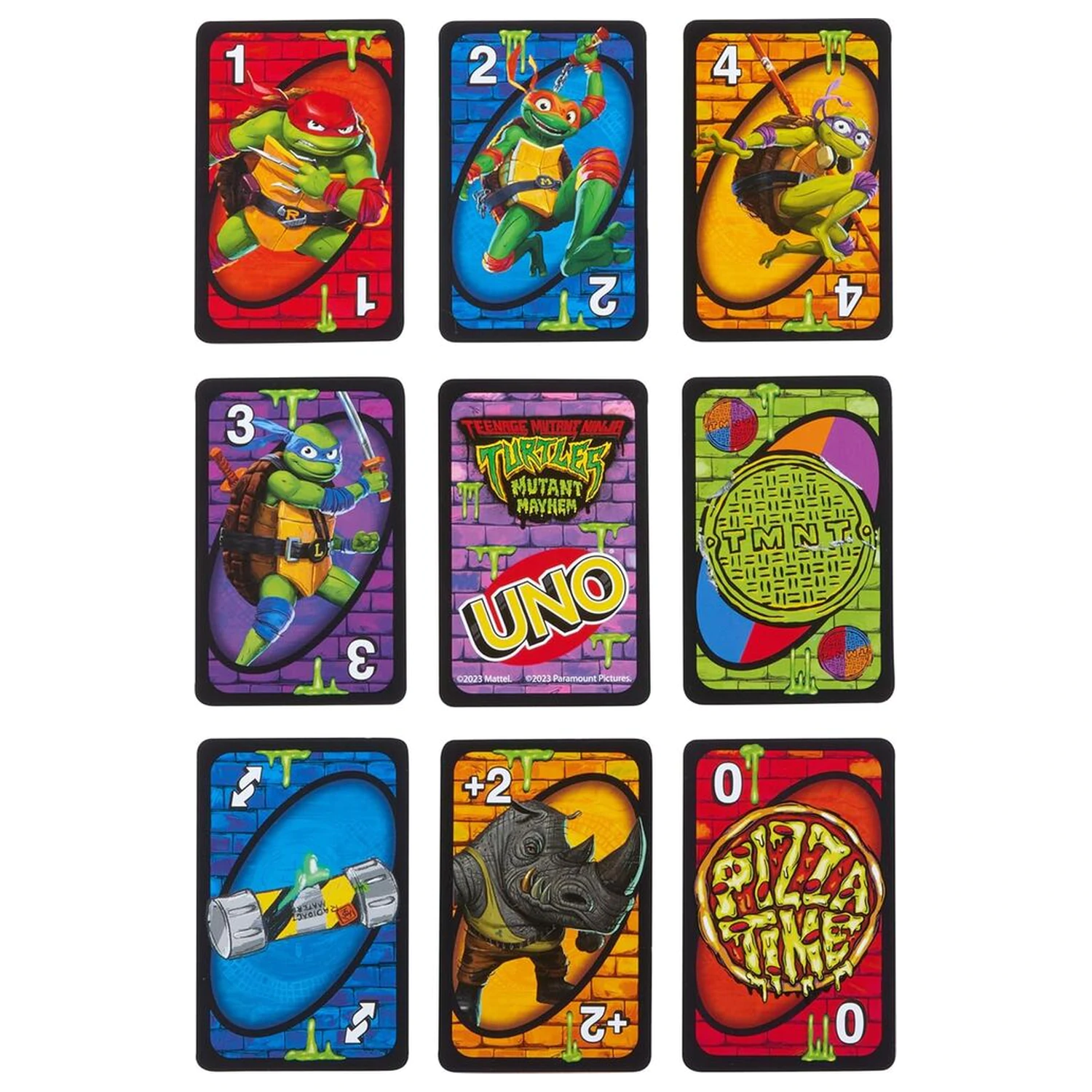 UNO Teenage Mutant Ninja Turtles igra s kartami fotografija izdelka