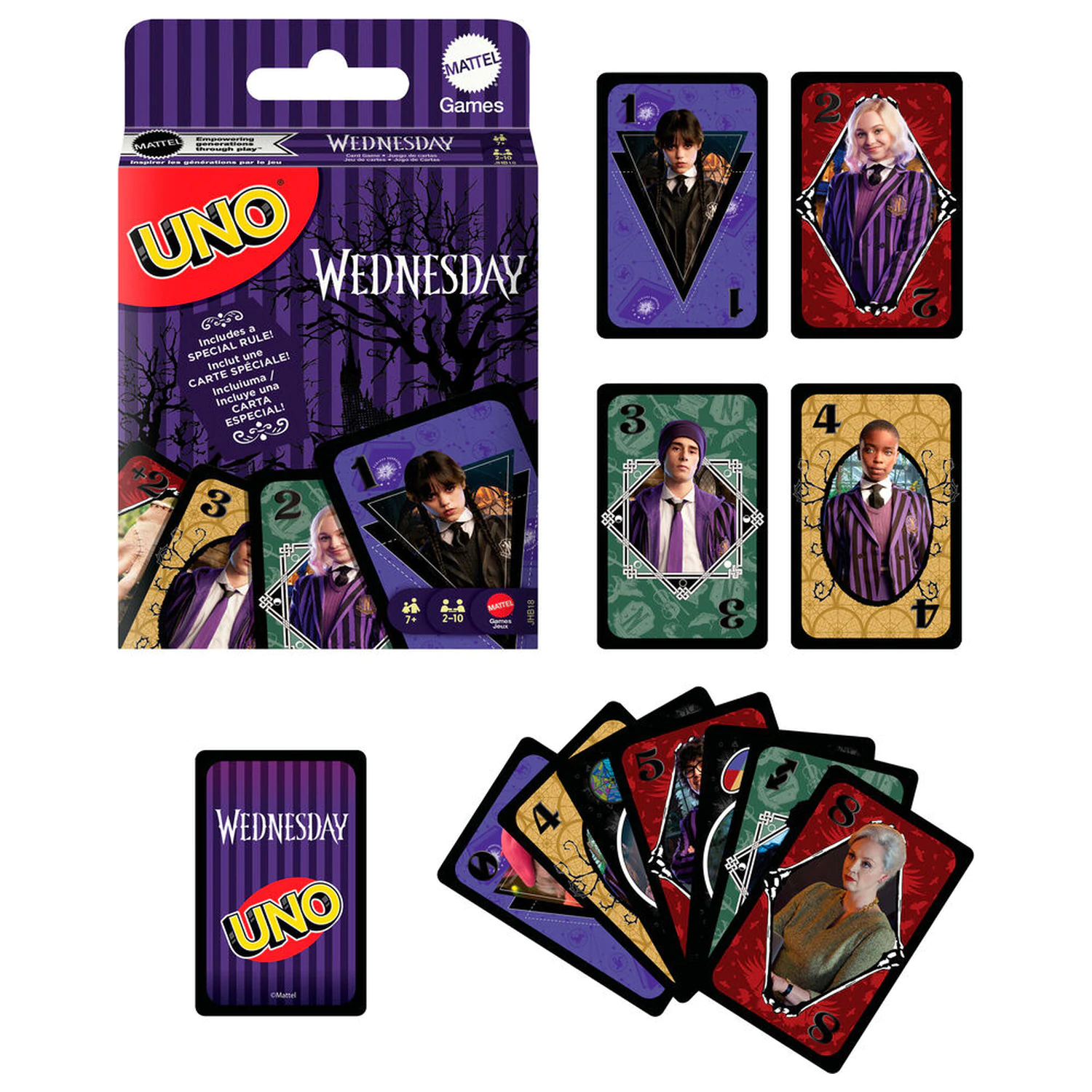 UNO Wednesday igra s kartami fotografija izdelka