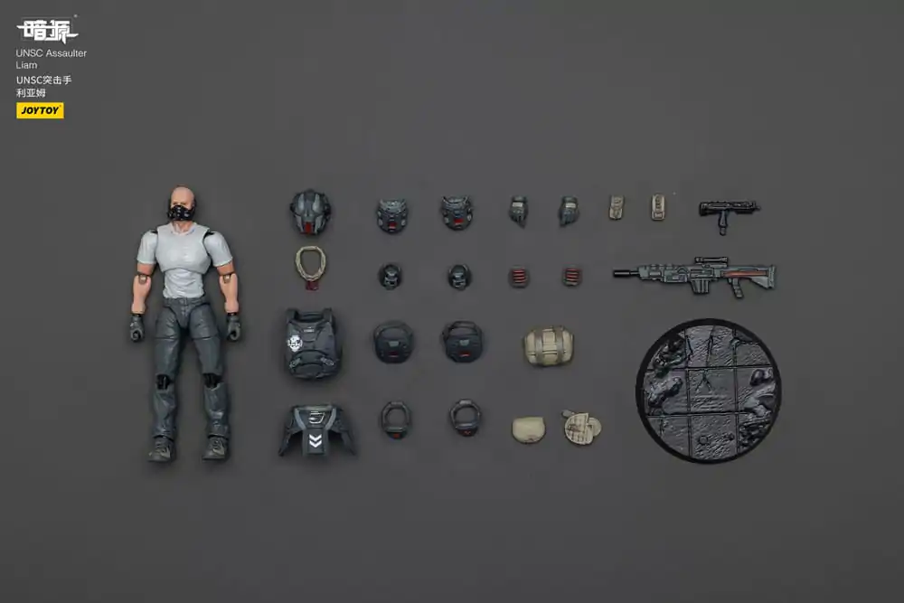 UNSC Dark Source Akcijska figura Assaulter Liam 7 cm fotografija izdelka