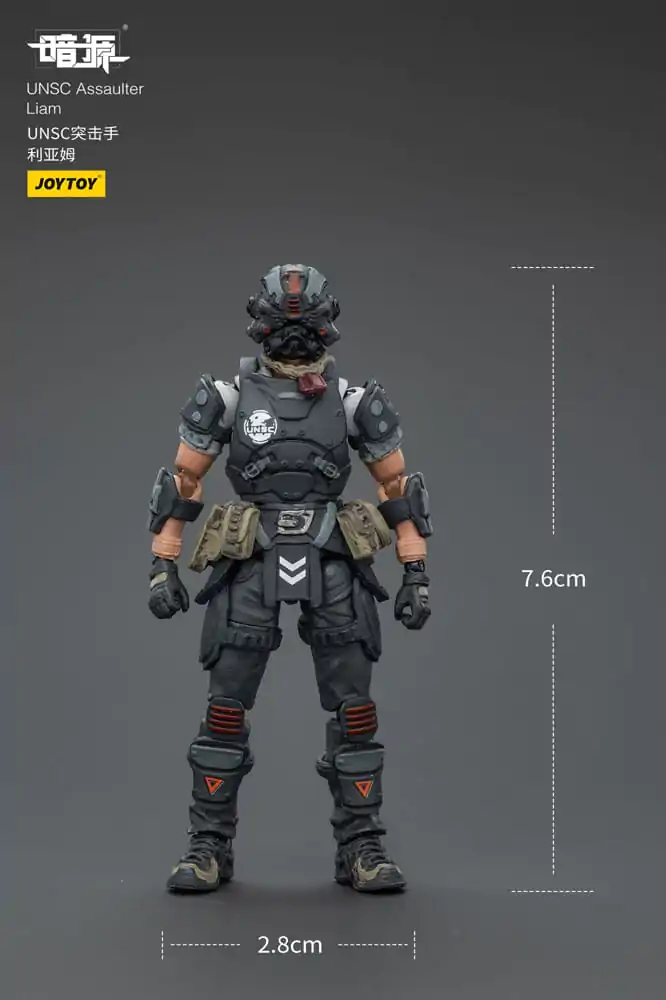 UNSC Dark Source Akcijska figura Assaulter Liam 7 cm fotografija izdelka