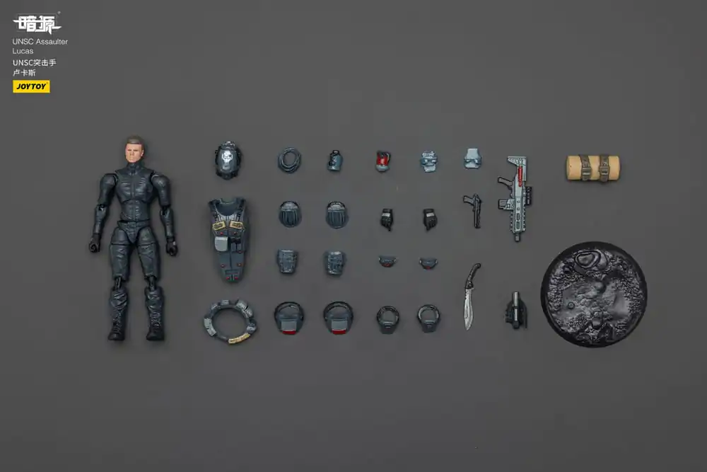 UNSC Dark Source Akcijska figura Assaulter Lucas 7 cm fotografija izdelka