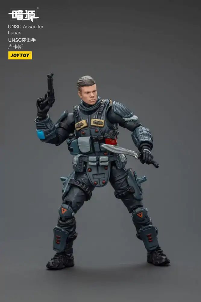 UNSC Dark Source Akcijska figura Assaulter Lucas 7 cm fotografija izdelka