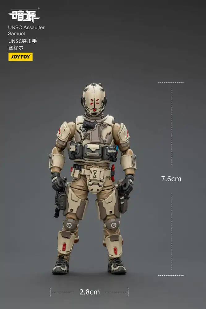 UNSC Dark Source Akcijska figura Assaulter Samuel 7 cm fotografija izdelka