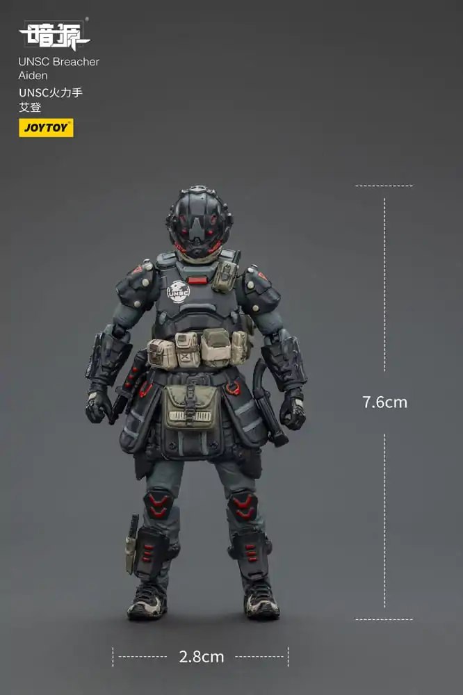 UNSC Dark Source akcijska figura Breacher Aiden 7 cm fotografija izdelka