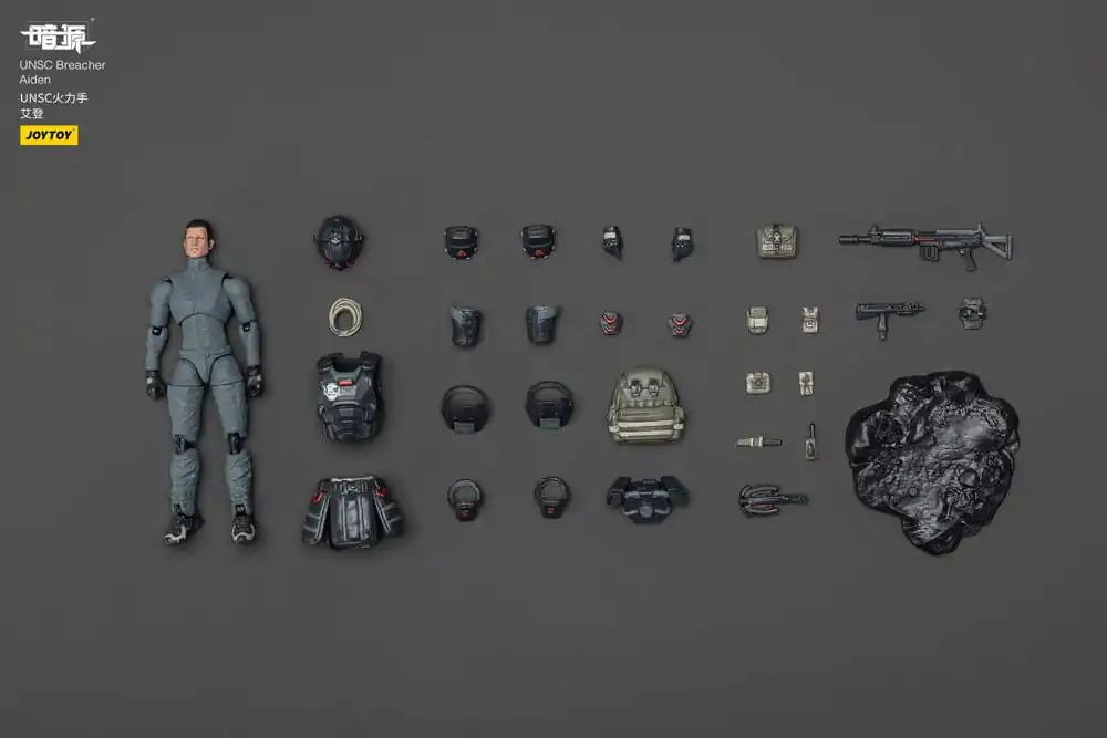 UNSC Dark Source akcijska figura Breacher Aiden 7 cm fotografija izdelka