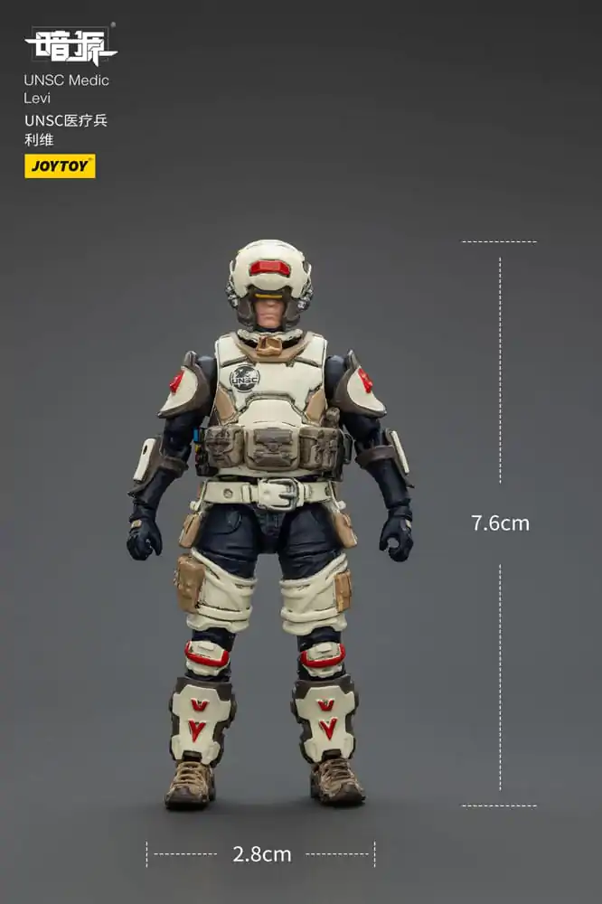 UNSC Dark Source akcijska figura Medic Levi 7 cm fotografija izdelka