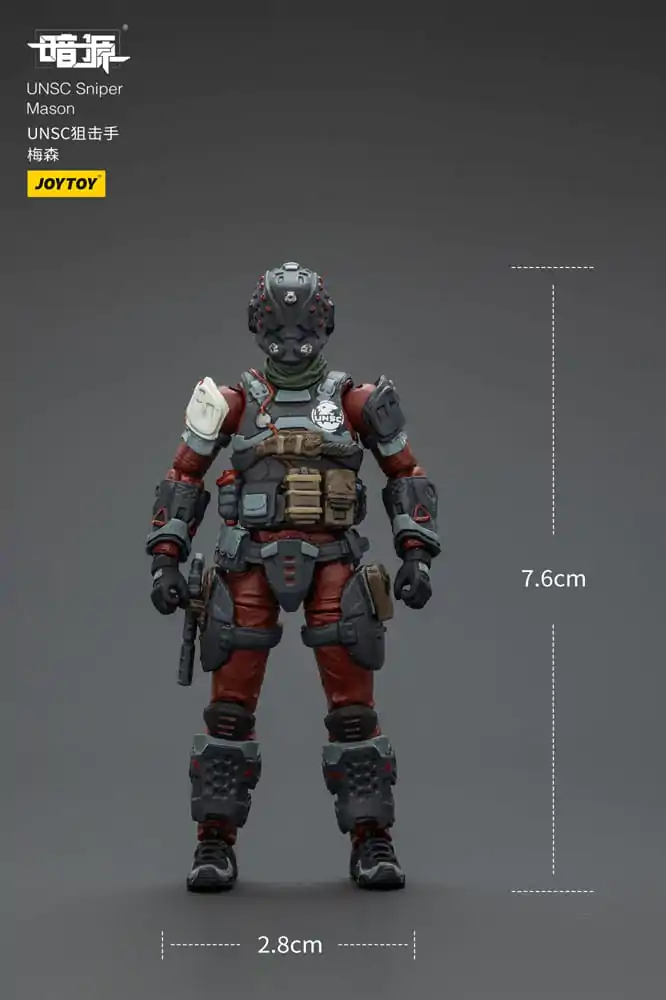 UNSC Dark Source Akcijska figura ostrostrelec Mason 7 cm fotografija izdelka