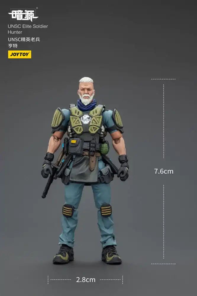UNSC Dark Source Akcijska figura Elite Soldier Hunter 7 cm fotografija izdelka