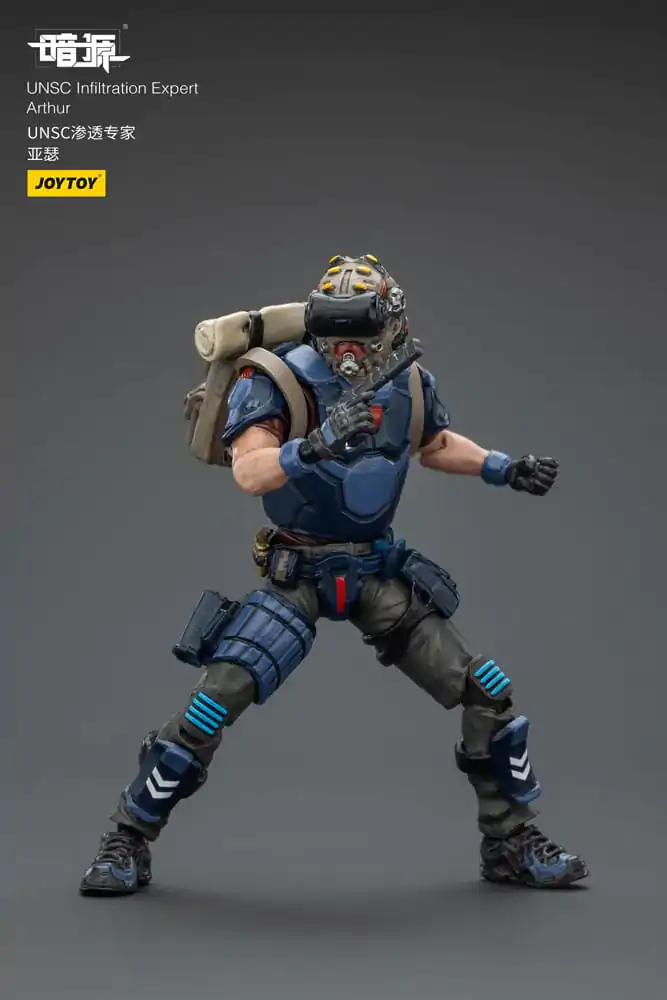 UNSC Dark Source Akcijska figura Strokovnjak za infiltracijo Arthur 7 cm fotografija izdelka
