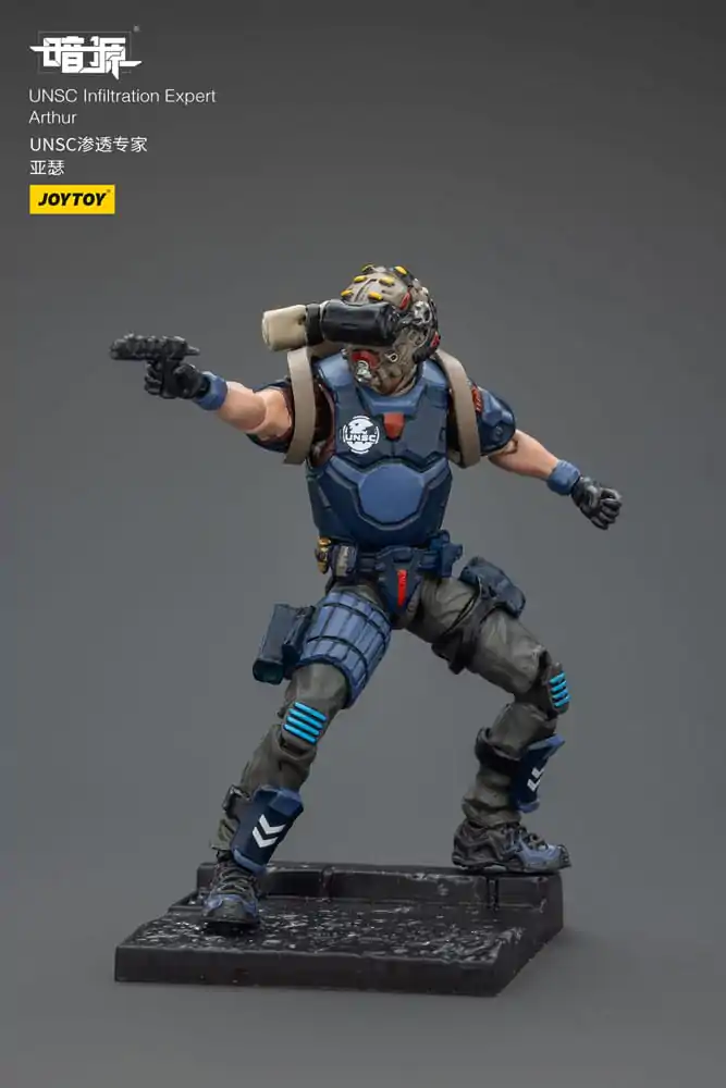 UNSC Dark Source Akcijska figura Strokovnjak za infiltracijo Arthur 7 cm fotografija izdelka